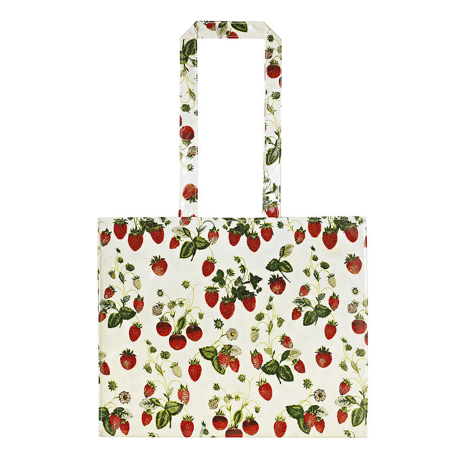 Rhs Strawberry Pvc Shoulder Bag By Ulster Weavers | notonthehighstreet.com