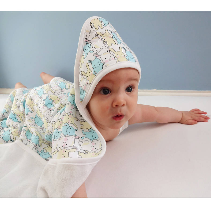 Hooded Towel By Jessica Graham | Notonthehighstreet.com