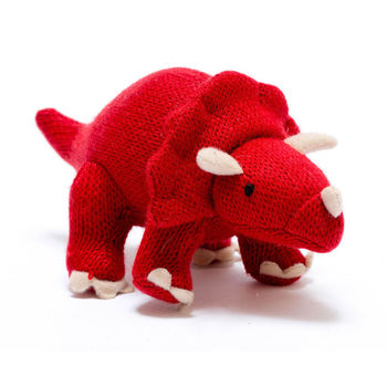 Knitted Dinosaur Rattle, 8 of 8