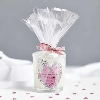 Christening Party Personalised Candle Favours, 4 of 4