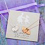 Delicate Charm Necklace On Sentiment Card, thumbnail 5 of 8