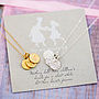 Delicate Charm Necklace On Sentiment Card, thumbnail 7 of 8