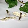 Sterling Silver Sycamore Seed Cufflinks, thumbnail 2 of 3