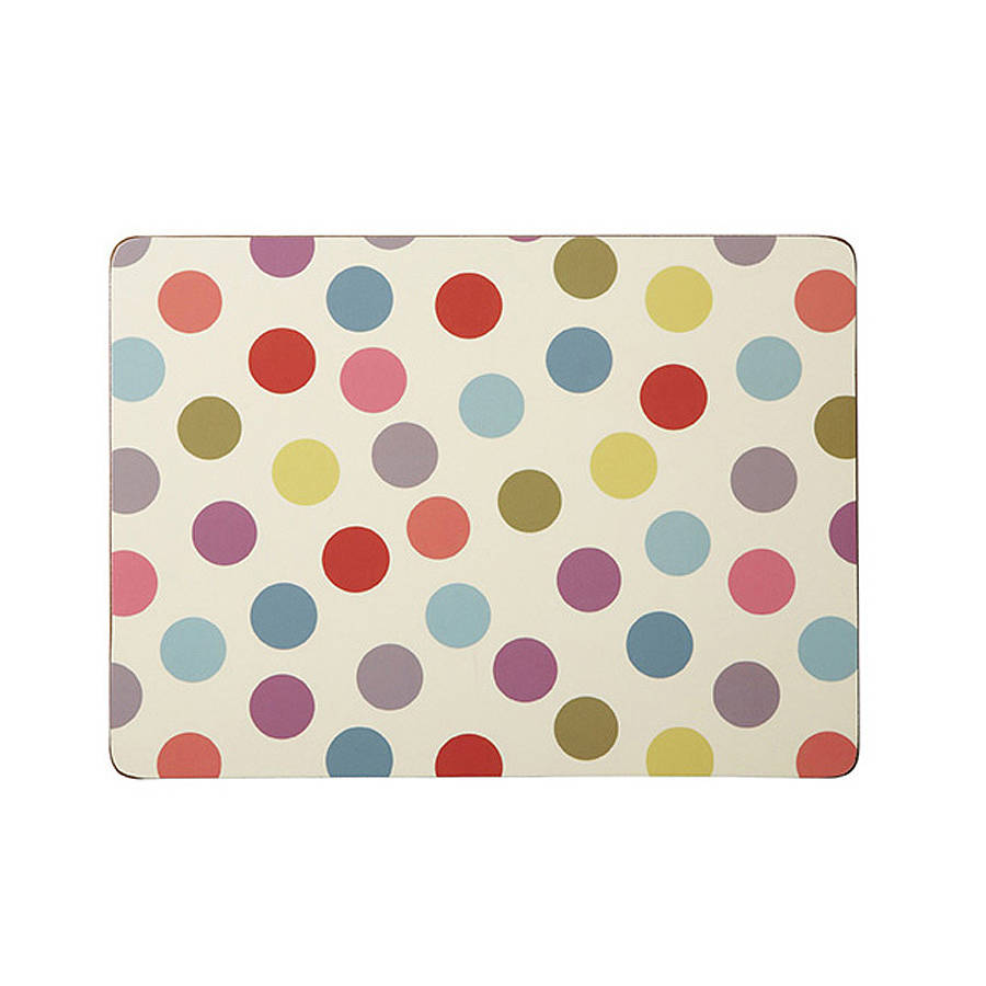 Spot Placemats Pk4 By Ulster Weavers