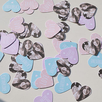 Personalised Photo 'Bride To Be' Party Table Confetti, 3 of 4
