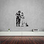 Banksy Wizard Of Oz Stop And Search Wall Art, thumbnail 1 of 4