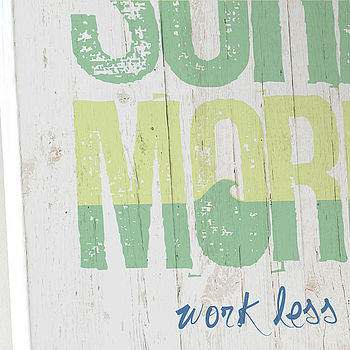 'Surf More Work Less' Graphic Art Print For Surfer, 5 of 7