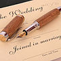 Whiskey Barrel 'Wedding' Register Pen, thumbnail 1 of 3