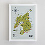 Map Of Islay Whisky Distilleries Print, thumbnail 1 of 3