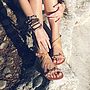 Anemone Handmade Strap Leather Sandals, thumbnail 8 of 8