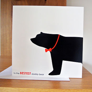 Bestest Daddy Bear, Father's Day Card, 9 of 10