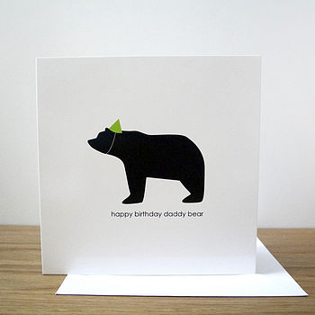Happy Birthday Daddy Bear Card, 10 of 10