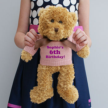Personalised 'It's Your Birthday' Bear, 3 of 6