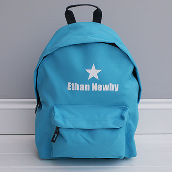 Personalised Colourful Children's Backpack, 3 of 5