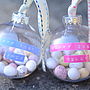 Personalised Easter Egg Filled Bauble, thumbnail 4 of 5