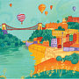 Colourful Bristol Print, thumbnail 2 of 3