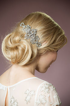 Gatsby Chunky Deco Style Hair Comb, 4 of 6