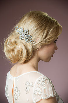 Gatsby Chunky Deco Style Hair Comb, 5 of 6
