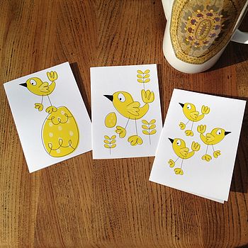 A Pack Of Easter Card Notelets With Stickers, 6 of 12