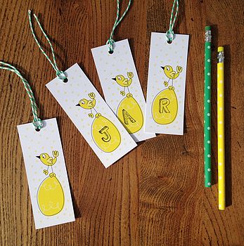 Personalised Initial Easter Tag, 2 of 7