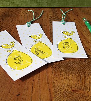 Personalised Initial Easter Tag, 5 of 7