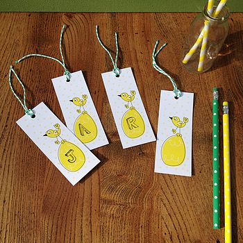 Personalised Initial Easter Tag, 7 of 7