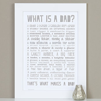 What Is A Dad Poem Print, 8 of 9