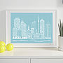 Auckland Skyline Typography Print, thumbnail 3 of 7