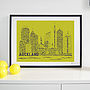 Auckland Skyline Typography Print, thumbnail 2 of 7