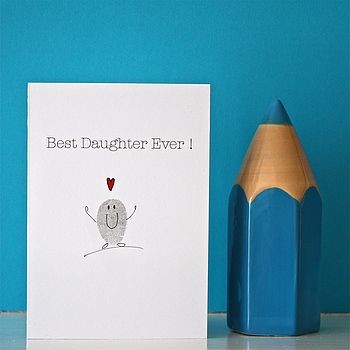 Best Daughter Ever Card, 2 of 3