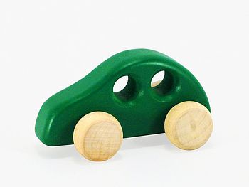 Handcrafted Mini Wooden Car, 4 of 5