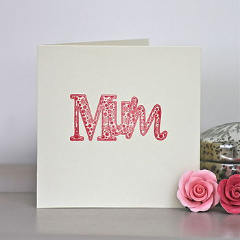 Floral 'Mum' Handmade Card, 2 of 4