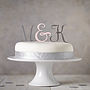 Personalised Monogram Cake Topper, thumbnail 2 of 7