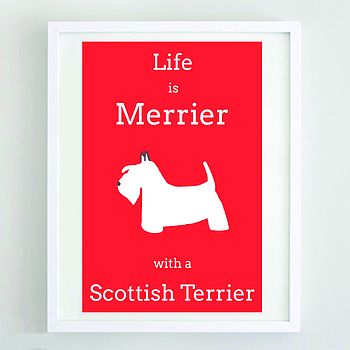 Scottish Terrier Print, 2 of 2