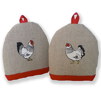 Mr And Mrs Chicken Egg Cosies, 2 of 3