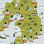 Map Of Islay Whisky Distilleries Print, thumbnail 3 of 3