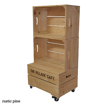 Apple Crate Shelving Storage Unit, 4 of 5