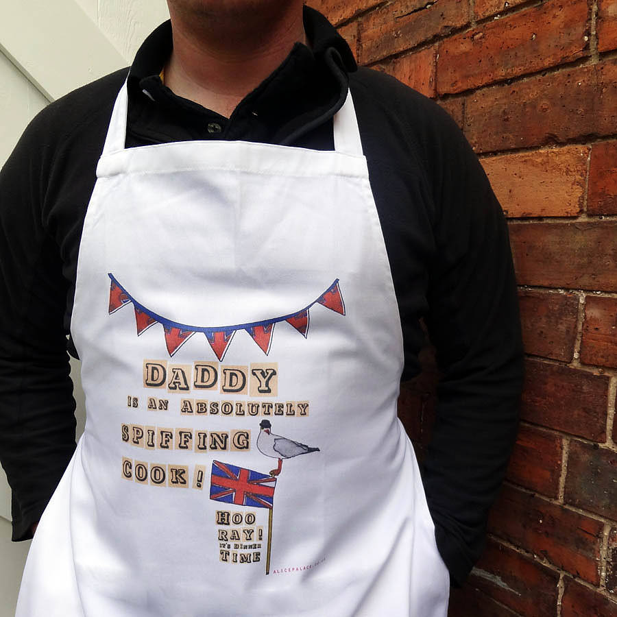 Personalised Best Of British Apron By Alice Palace