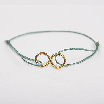 Gold Infinity Bracelet, Assorted Colours, 8 of 9