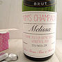 Personalised Mother's Day Champagne Prosecco Label, thumbnail 2 of 4