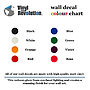 Dog Footprints Decal Pack For Kids, thumbnail 2 of 3