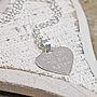 Personalised Silver Babyprints Necklace, thumbnail 6 of 7