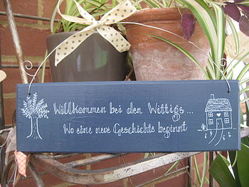 Personalised Home Sign, 3 of 6