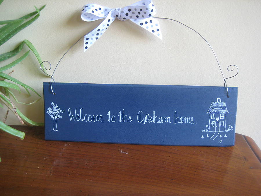 Personalised Home Sign, 1 of 6