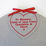 Personalised Embroidered Tag, thumbnail 4 of 4