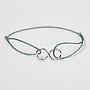 Silver Infinity Bracelet, Assorted Colours, thumbnail 1 of 5