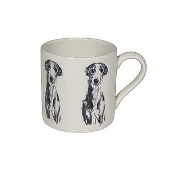 Gentle Whippet Dog Mug, 2 of 3