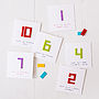 Personalised Building Block Age Birthday Card, thumbnail 2 of 9