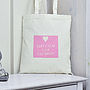 Personalised 'Keep Calm Bride' Bag, thumbnail 2 of 7