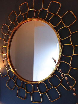 Gold Chain Link Mirror, 3 of 7